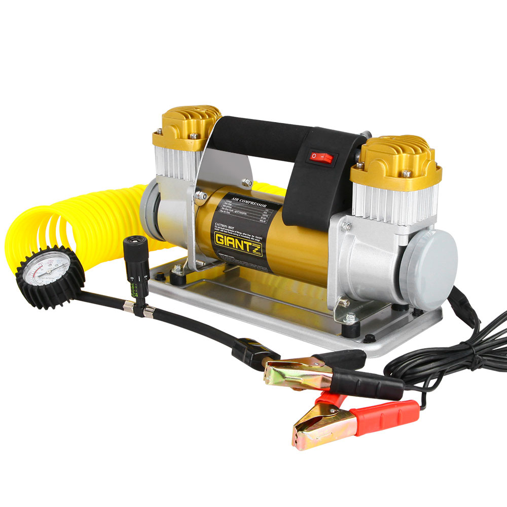 Giantz Air Compressor 12V 4x4 Tyre 200L/MIN Deflator Inflator Car Truck Portable - Image 1