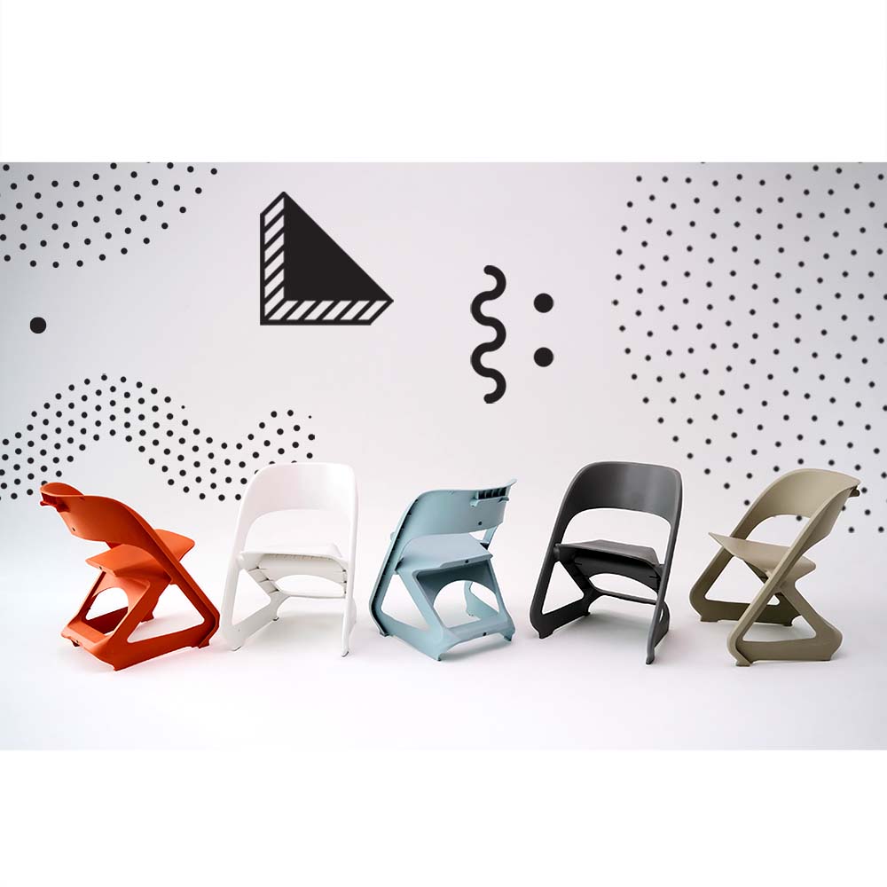 ArtissIn Set of 4 Dining Chairs Office Cafe Lounge Seat Stackable Plastic Leisure Chairs Orange - Image 7