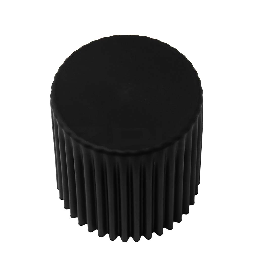 Artiss 2x Bar Stools Cupcake Plastic Foot Stool Black - Image 3
