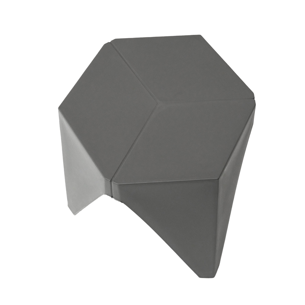 Artiss 4PC Puzzle Stool Bar Stools Stackable Grey - Image 3