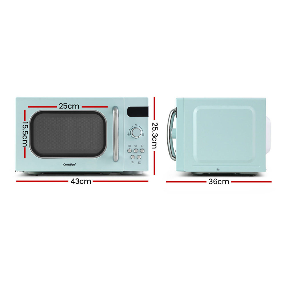 Comfee 20L Microwave Oven 800W Green - Image 2