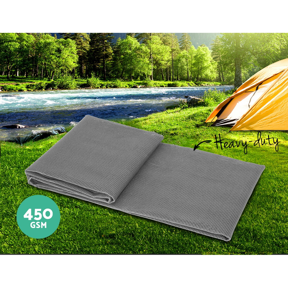 Weisshorn 3M X 2.5M Annex Matting Floor Mats Mesh Caravan Camping Annexe 2pcs - Image 4