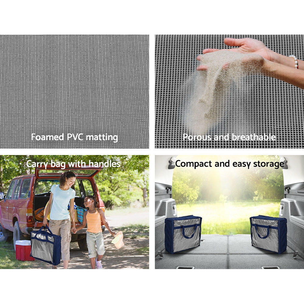 Weisshorn 3M X 2.5M Annex Matting Floor Mats Mesh Caravan Camping Annexe 2pcs - Image 5
