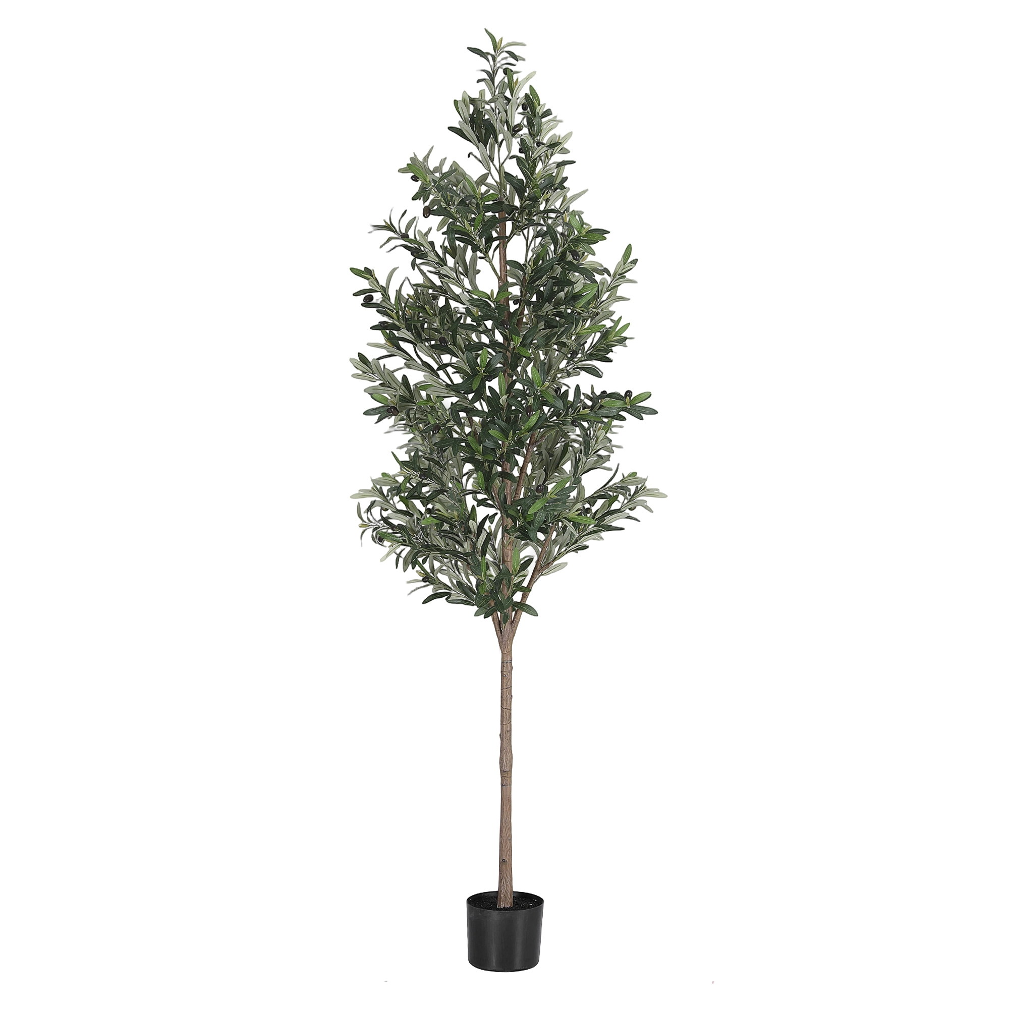 Artiss 210cm Artificial Olive Tree Faux Trees Indoor Decor Artificial Plants Lifelike Plant 2.1M - Image 2