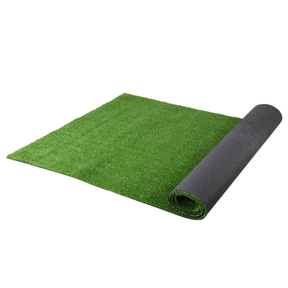 Prime Turf Artificial Grass 2mx5m 10mm Synthetic Fake Lawn Turf Plant Plastic Olive - Image 8