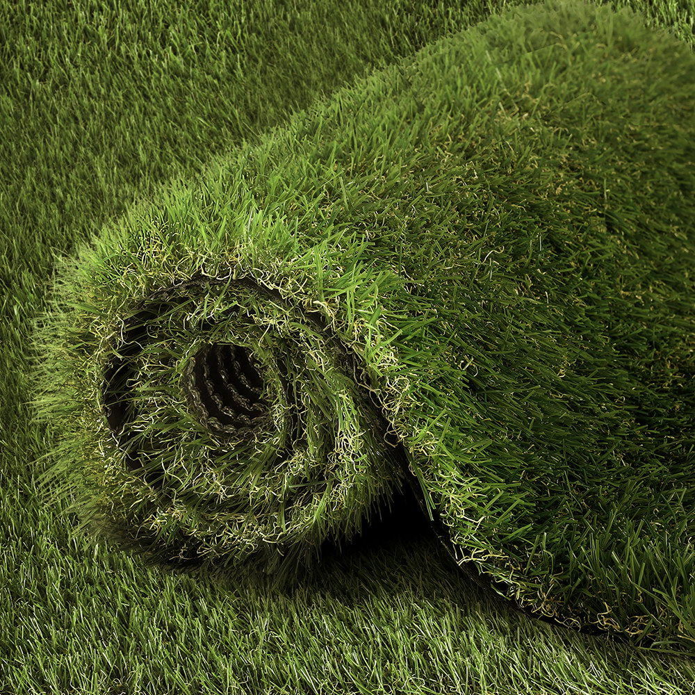 Prime Turf Artificial Grass 35mm 1mx10m Synthetic Fake Lawn Turf Plastic Plant 4-coloured - Image 1