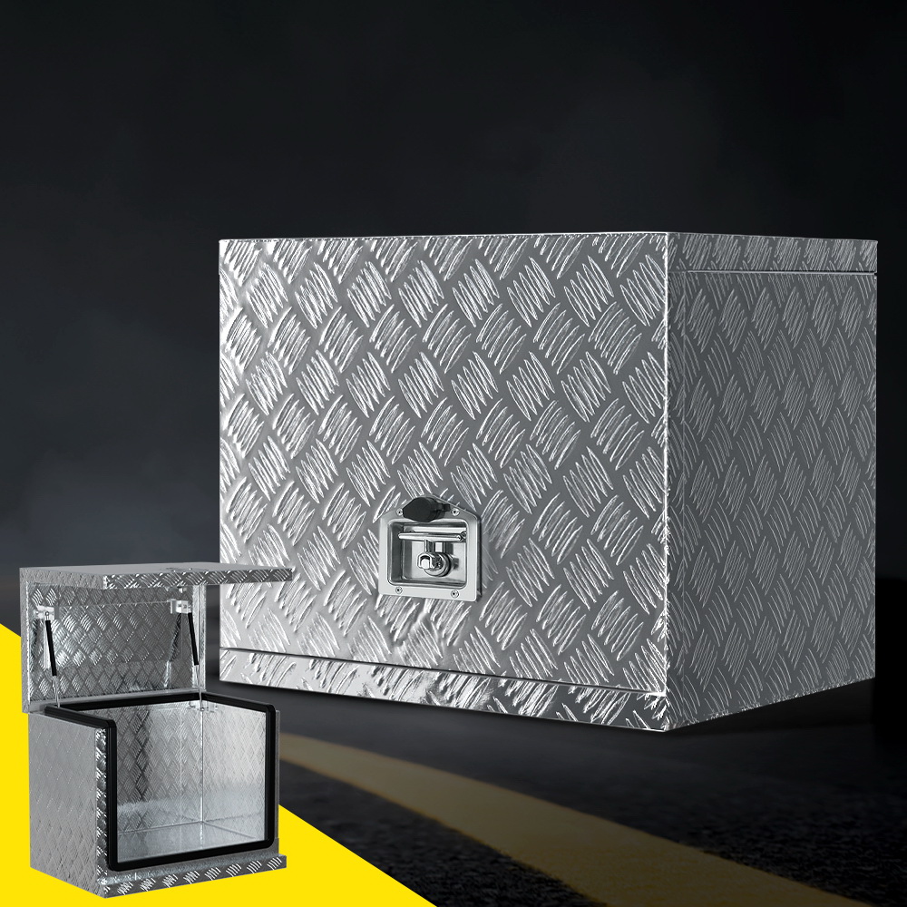 Giantz Aluminium Ute Tool Box Under Tray Heavy Duty Vehicle Chest Storage - Image 7