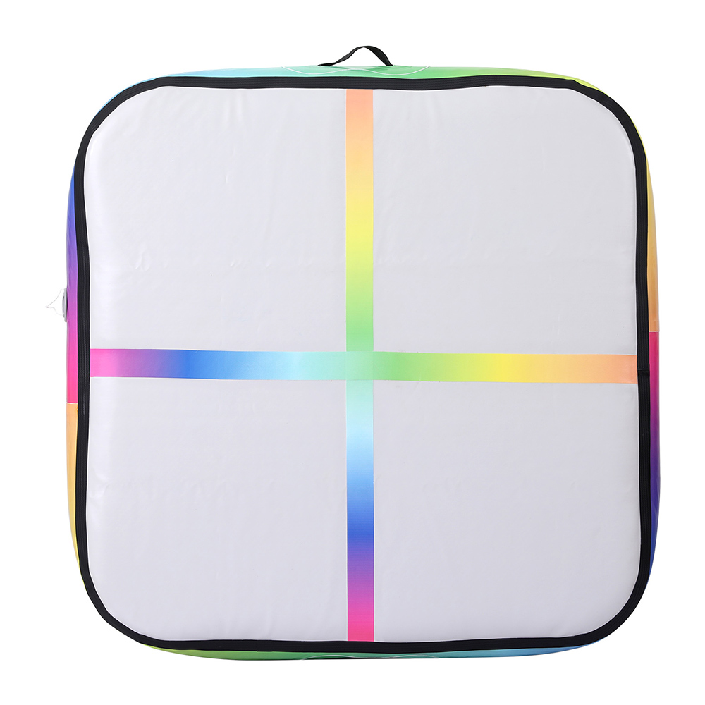 Everfit 1m Air Track Mat Inflatable Gymnastics Tumbling Mat Colourful - Image 3