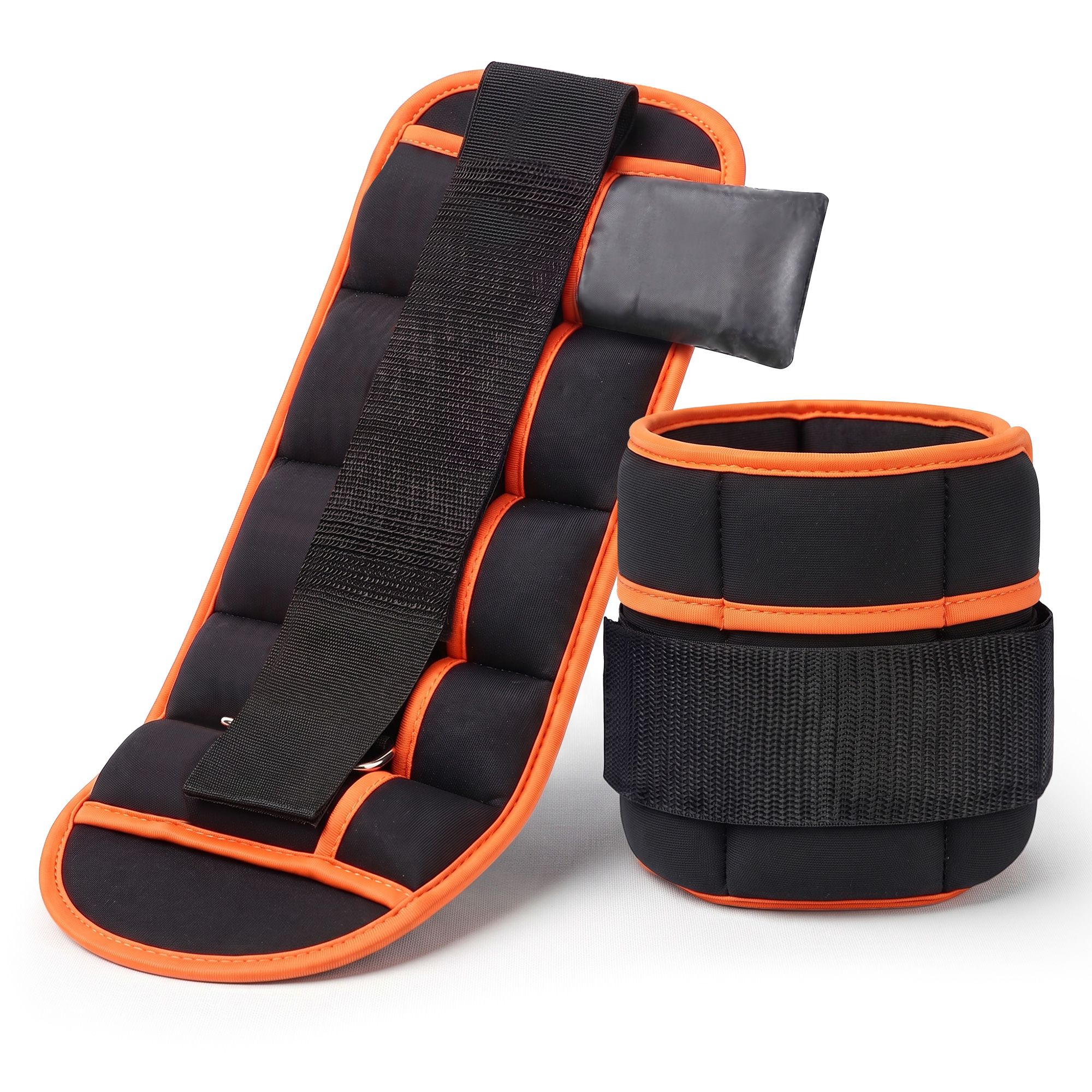 Everfit Adjustable Ankle Weights, 1 Pair (0.9-4.55Kg) Removable Sandbags for Women & Men, Wrist Weights & Leg Weights for Home Gym, Pilates, Walking, Strength Training - Image 1