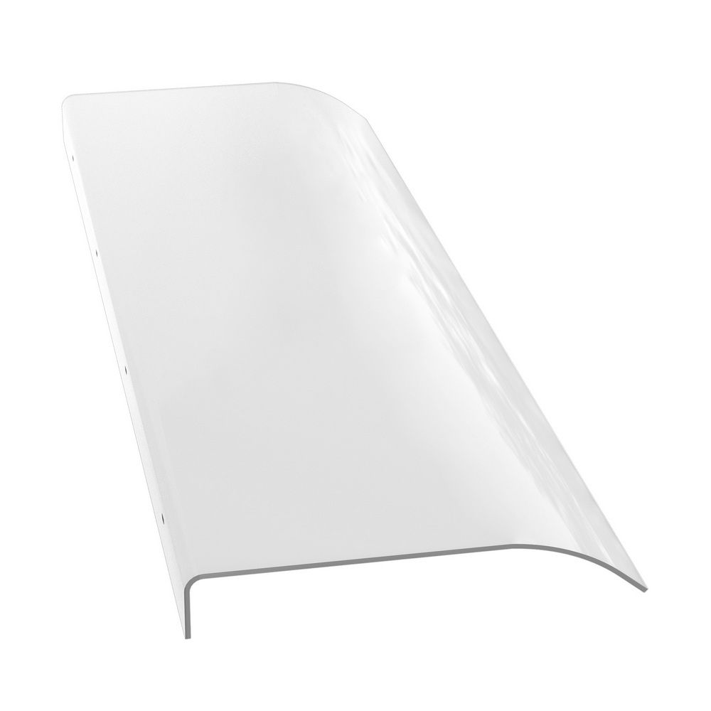Instahut Window Door Awning 0.4mx1m Transparent - Image 3