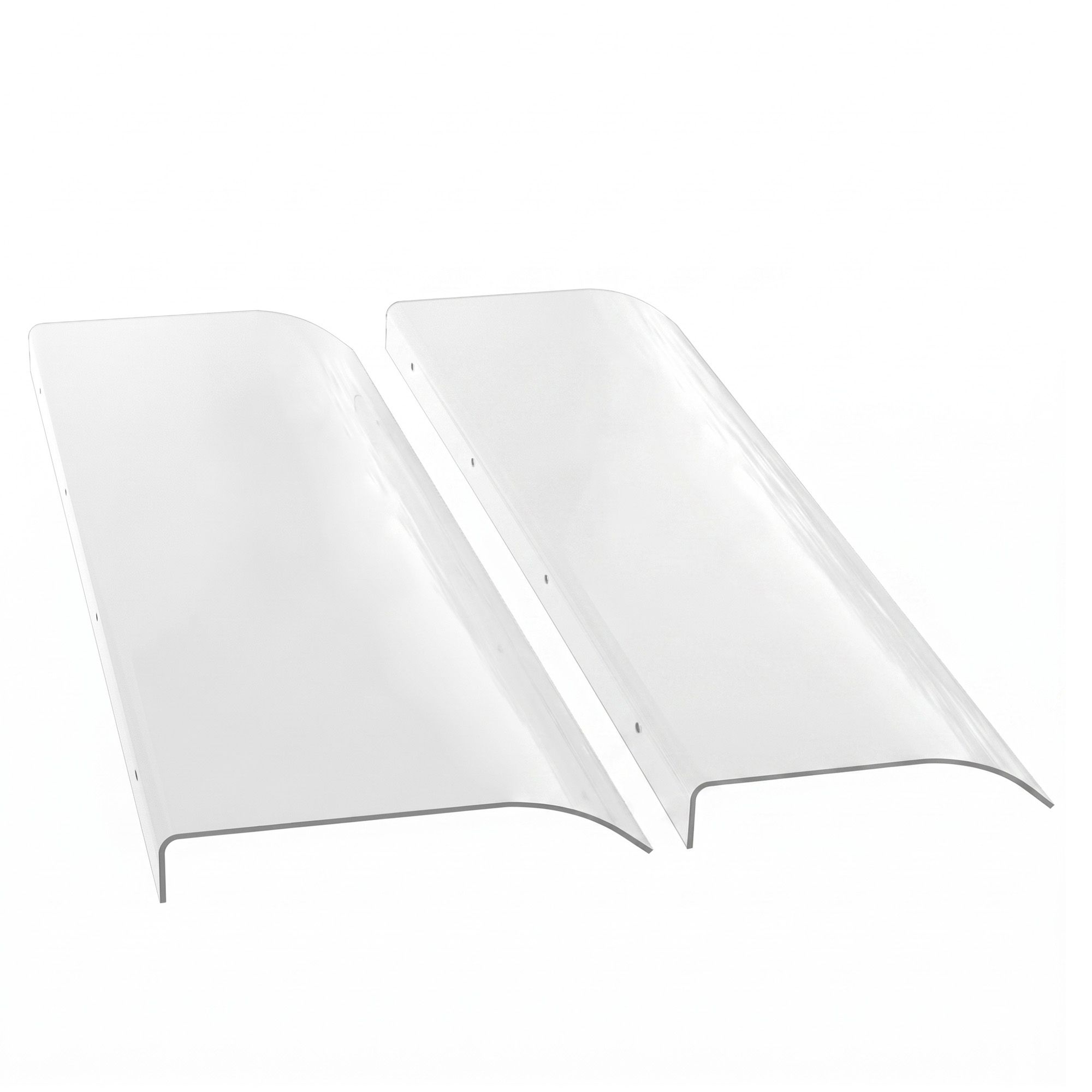 Instahut Window Door Awning 0.4mx2m Transparent - Image 3