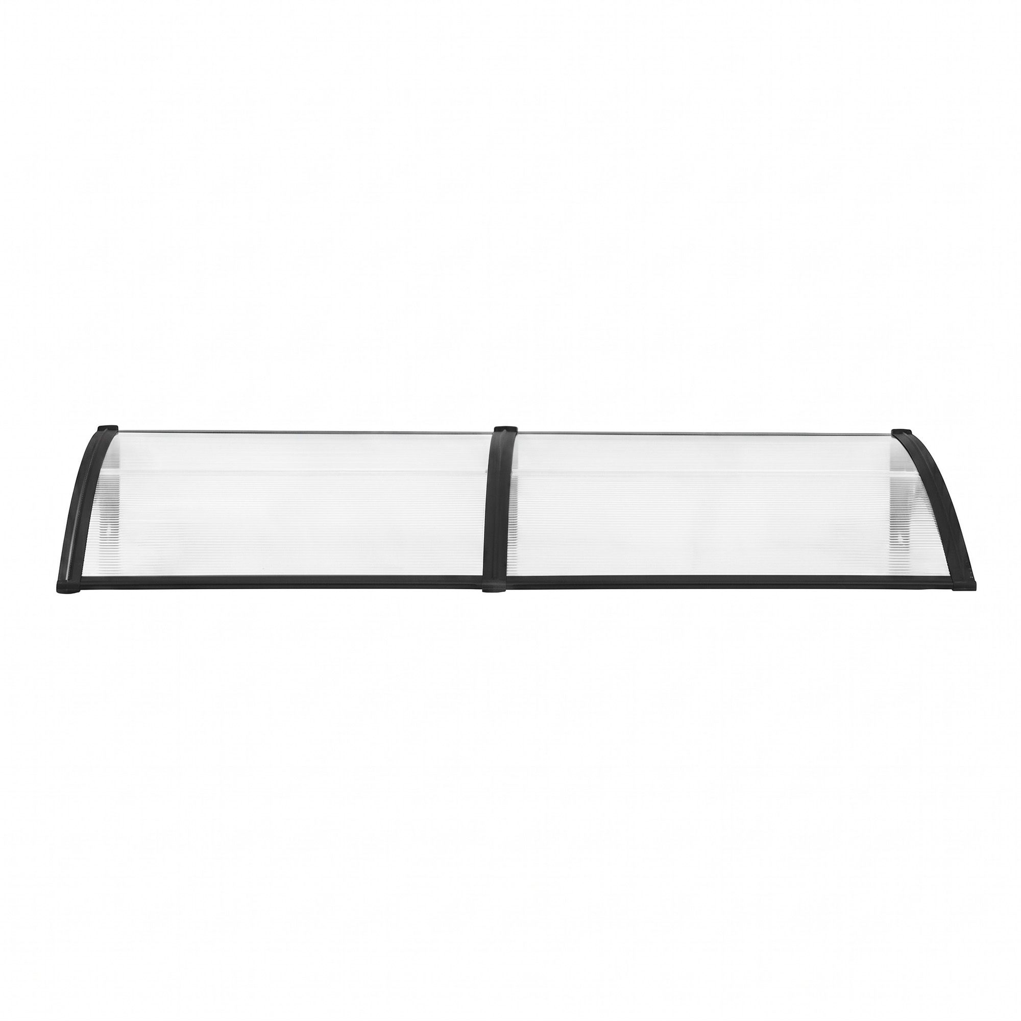 Instahut Window Door Awning 0.8mx2m Transparent - Image 3