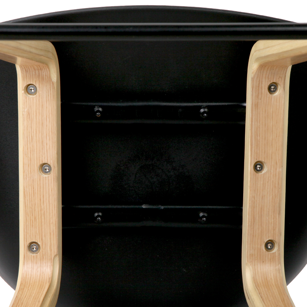 4x Artiss Bar Stools Kitchen Counter Stool Dining Chairs Wooden Black - Image 5