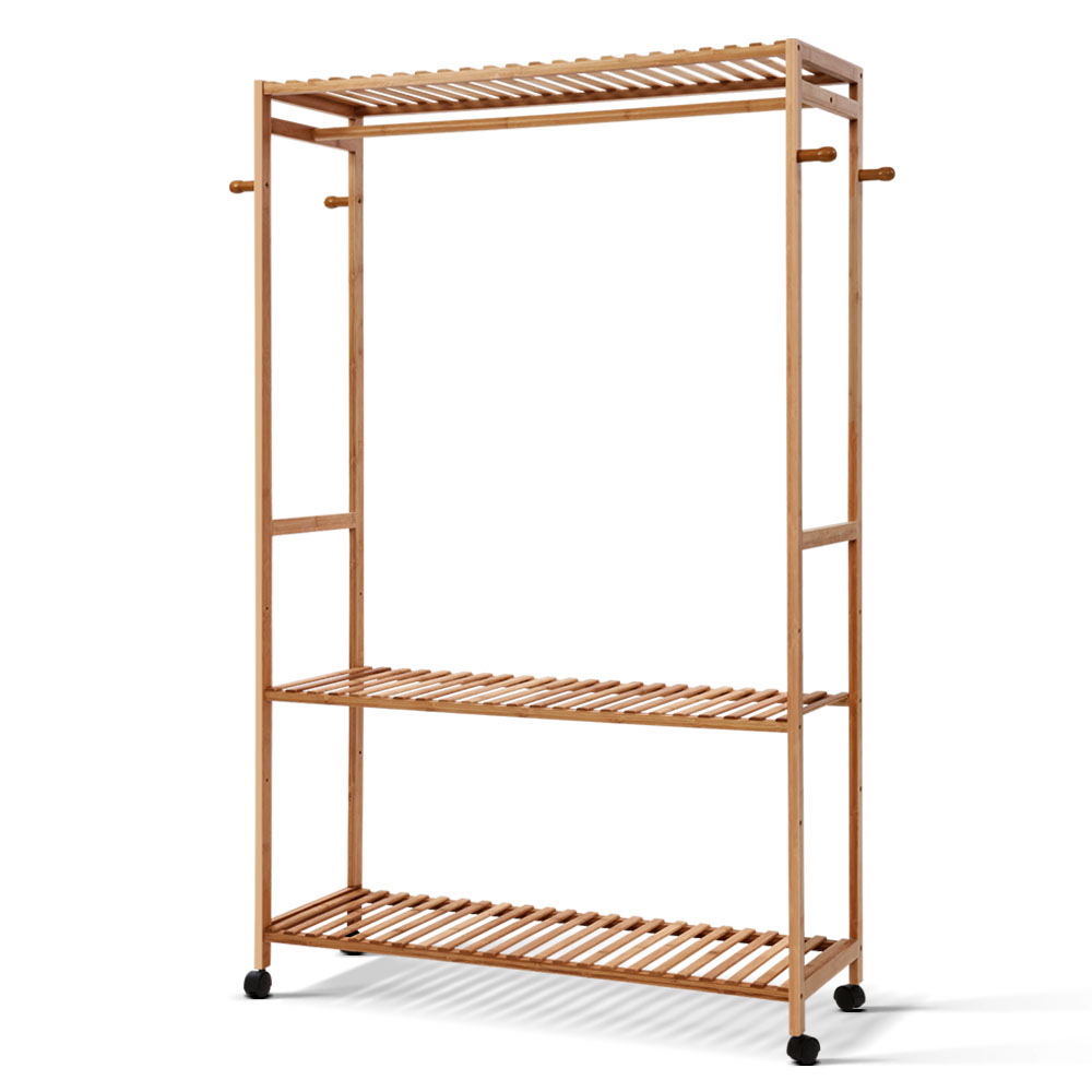 Artiss Wardrobe Clothes Rack Airer Coat Stand Hanger 165cm - Image 1