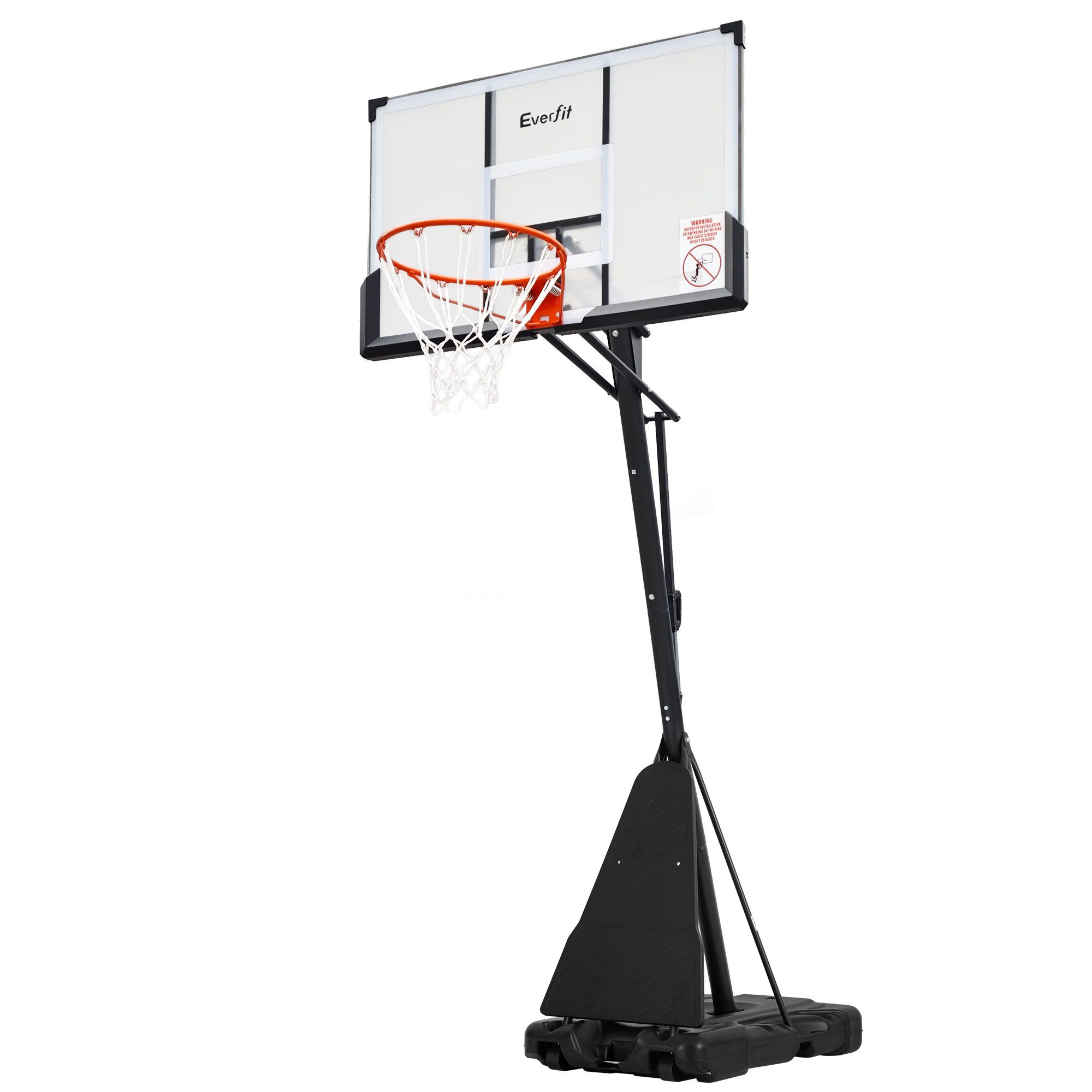 Everfit 3.05M Basketball Hoop Stand System Portable Height Adjustable Net Ring - Image 1