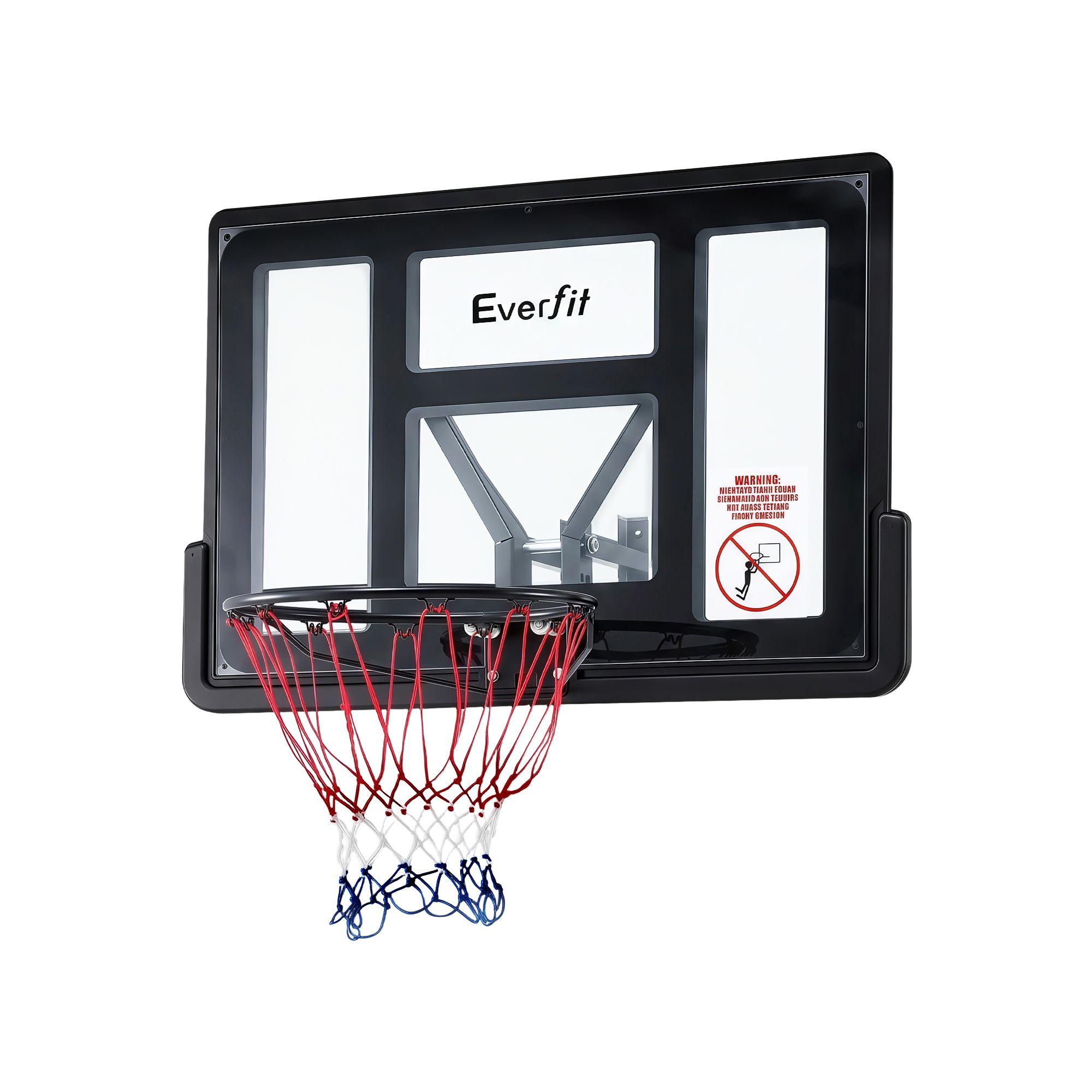 Everfit 43-Inch Wall Mount Kids Basketball Hoop Backboard Indoor Outdoor Sports - Image 2