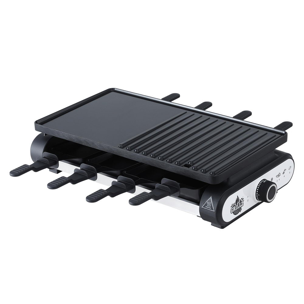 Grillz 1400W Electric BBQ Grill w/ 7 Cooking Pans - Image 1