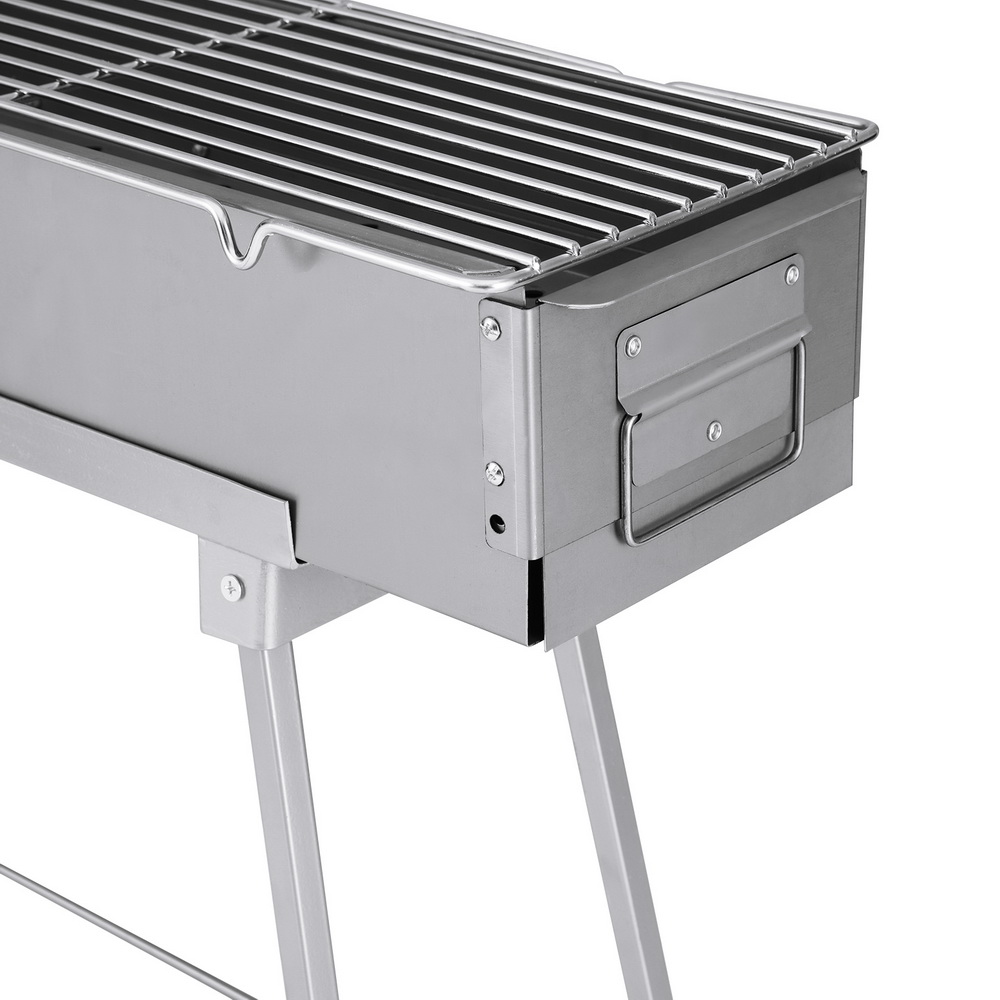 Grillz BBQ Grill Charcoal Smoker Portable Barbecue - Image 3