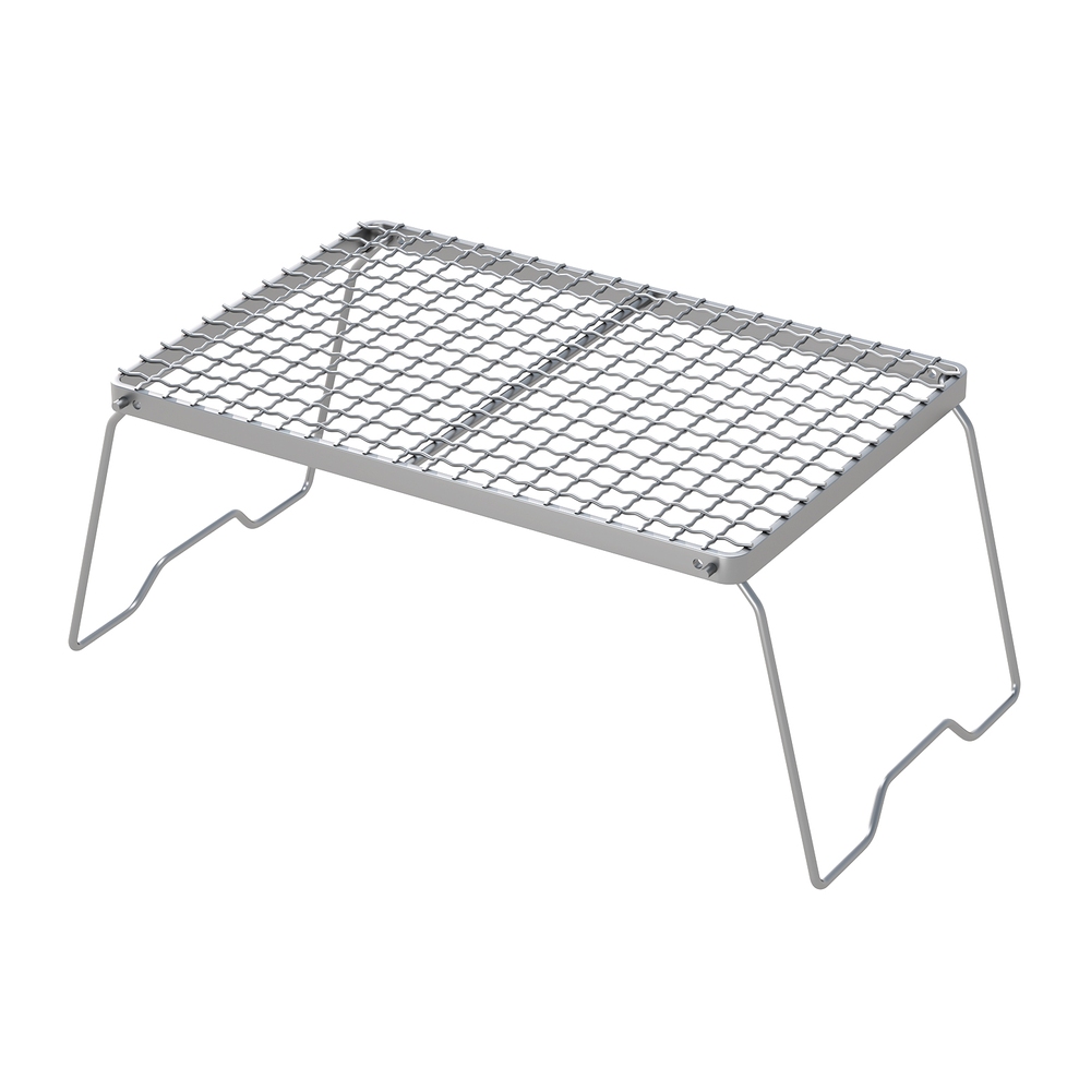 Grillz Portable BBQ Grill Charcoal Smoker Foldable Camping Outdoor - Image 1