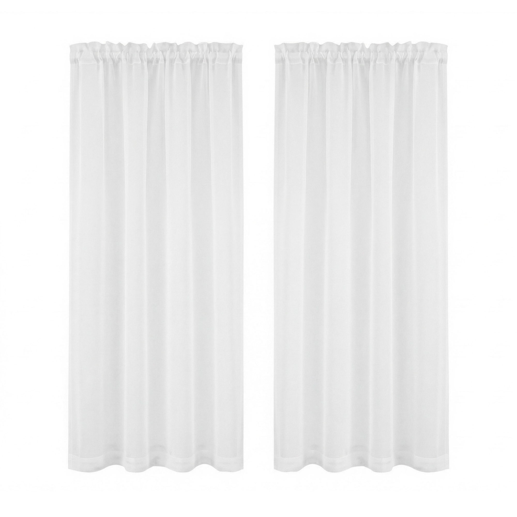 Artiss Blockout Curtains 2X 132x160cm Light Filtering Window Drapes Rod Pocket - Image 2