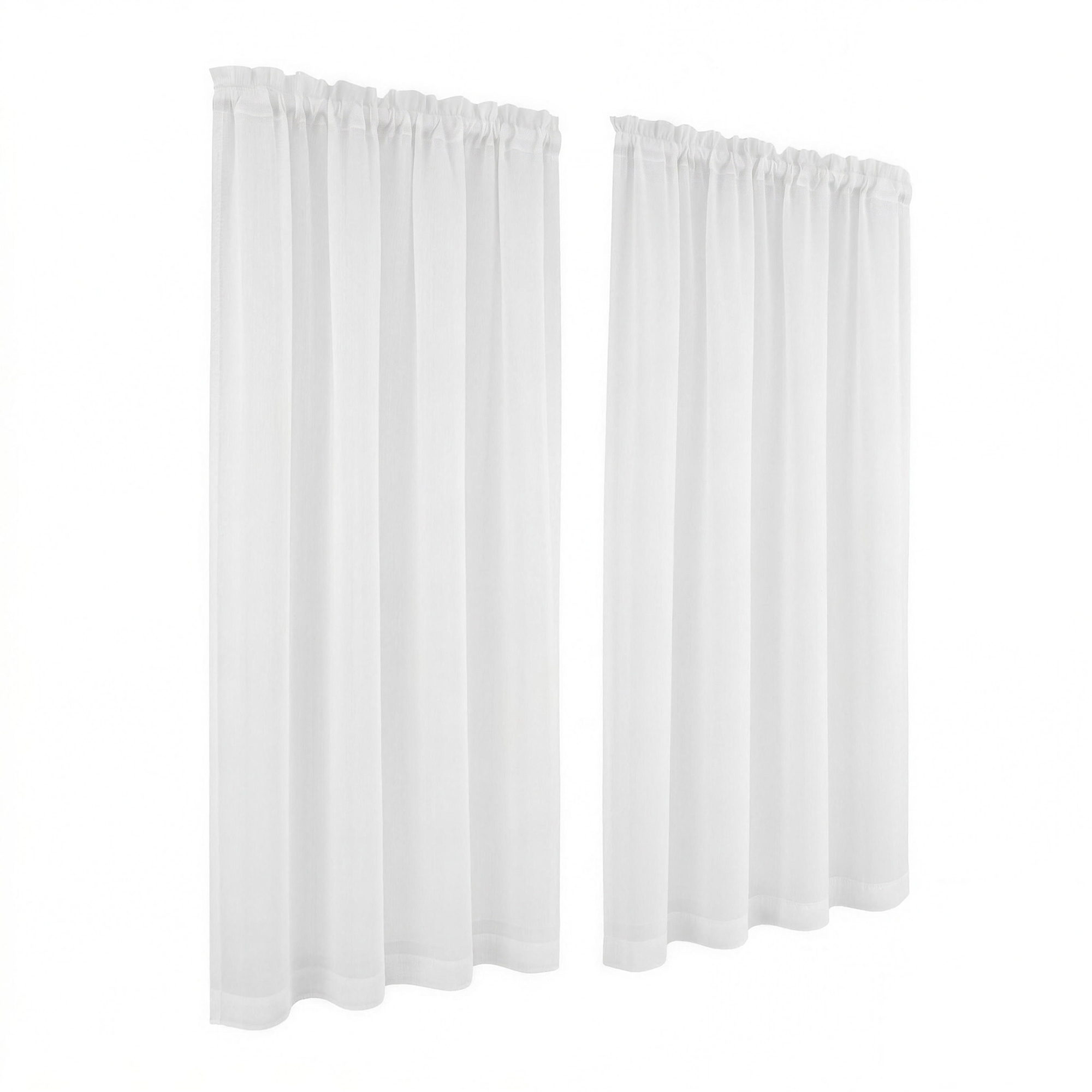 Artiss Blockout Curtains 2X 132x160cm Light Filtering Window Drapes Rod Pocket - Image 4