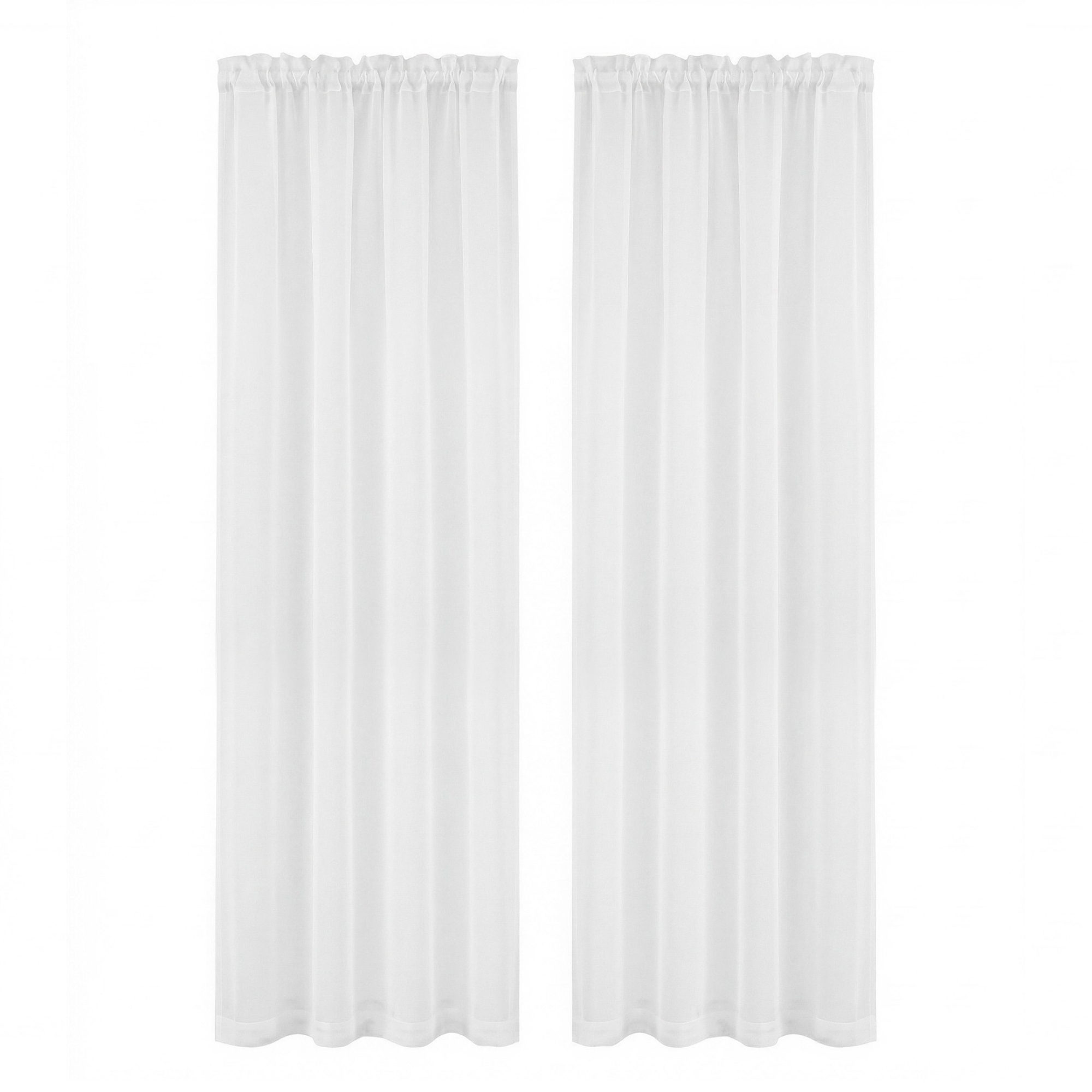 Artiss Blockout Curtains 2X 132x213cm Light Filtering Window Drapes Rod Pocket - Image 2