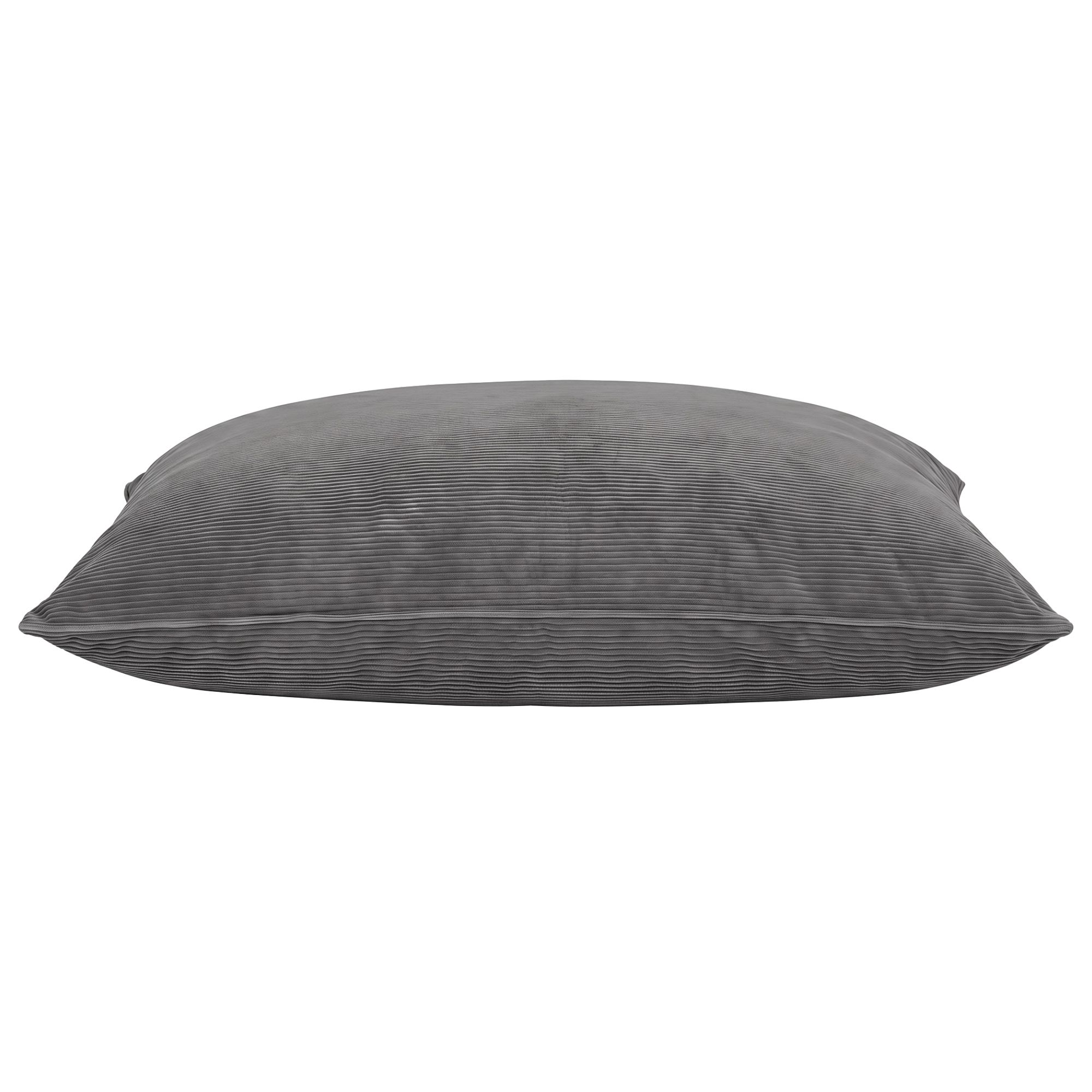 Artiss 3 in 1 Bean Bag Chair Cover (No Filler) Convertible Bean Bag for Adults, Corduroy Stuffed Animal Storage Bean Bag Cover Washable for Living Room Bedroom, Grey - Image 3