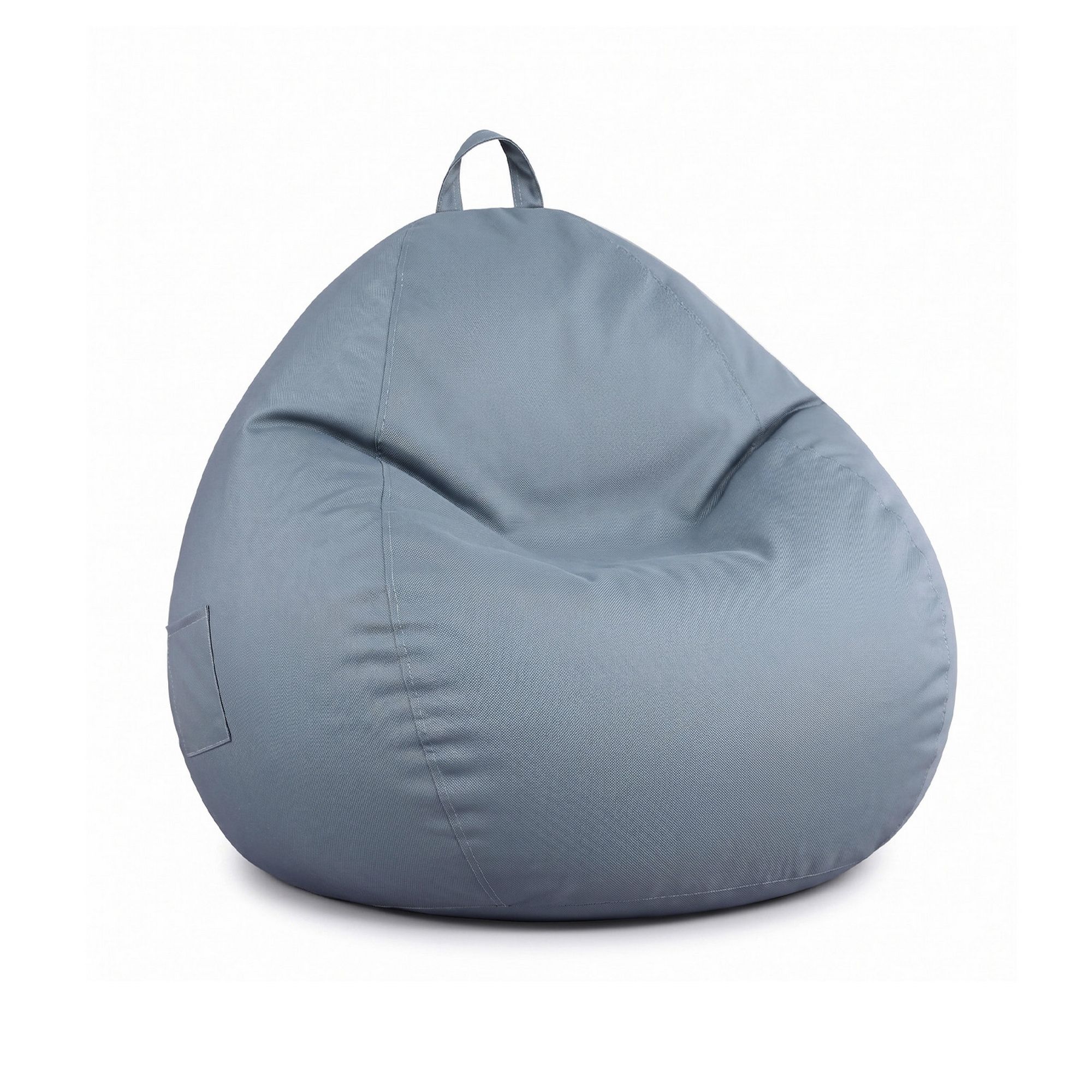 Artiss Outdoor Bean Bag Chair Cover (No Filler) Splash-Proof Beanbag Sofacover for Adults Teens Kids Stuffable Bean Bag Cover for Patio Poolside Relaxing, Grey - Image 1