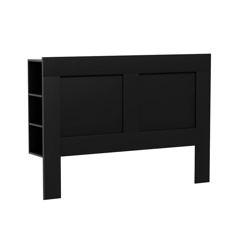 Artiss Bed Head Headboard Queen with Shelves - CABI Black - Image 7
