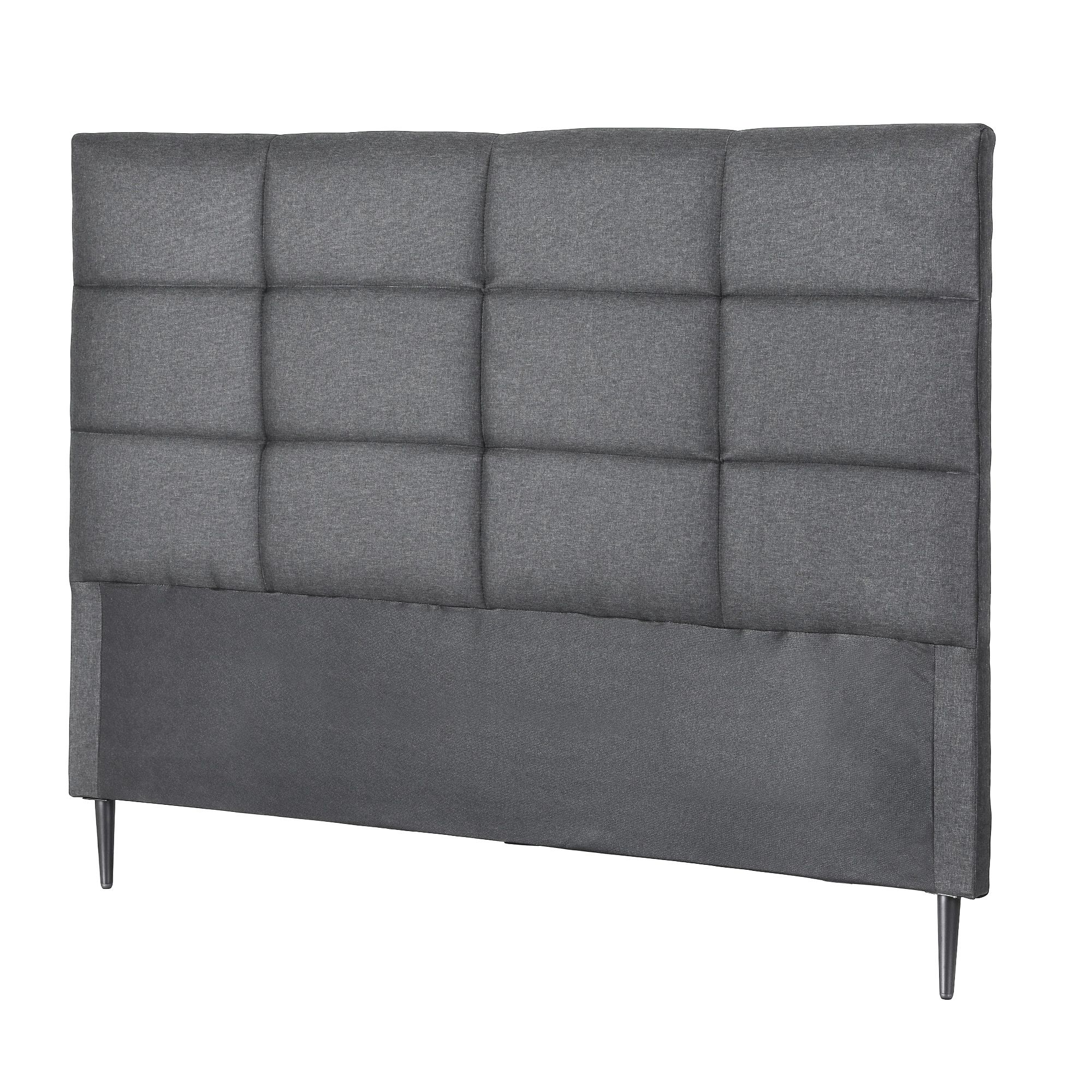 Artiss Bed Headboard Queen Bedhead Linen Fabric Charcoal - Image 1