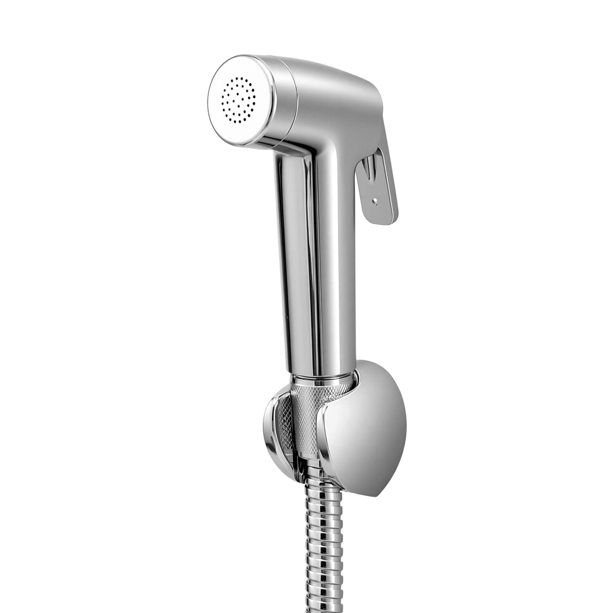 Cefito Handheld Bidet Sprayer for Toilet 1.5m Stainless Steel Hose Jet Spray for Feminine Wash Cloth Diaper Pet Bath Adjustable Pressure Bidet Attachment with G1/2 Valve Silver - Image 4