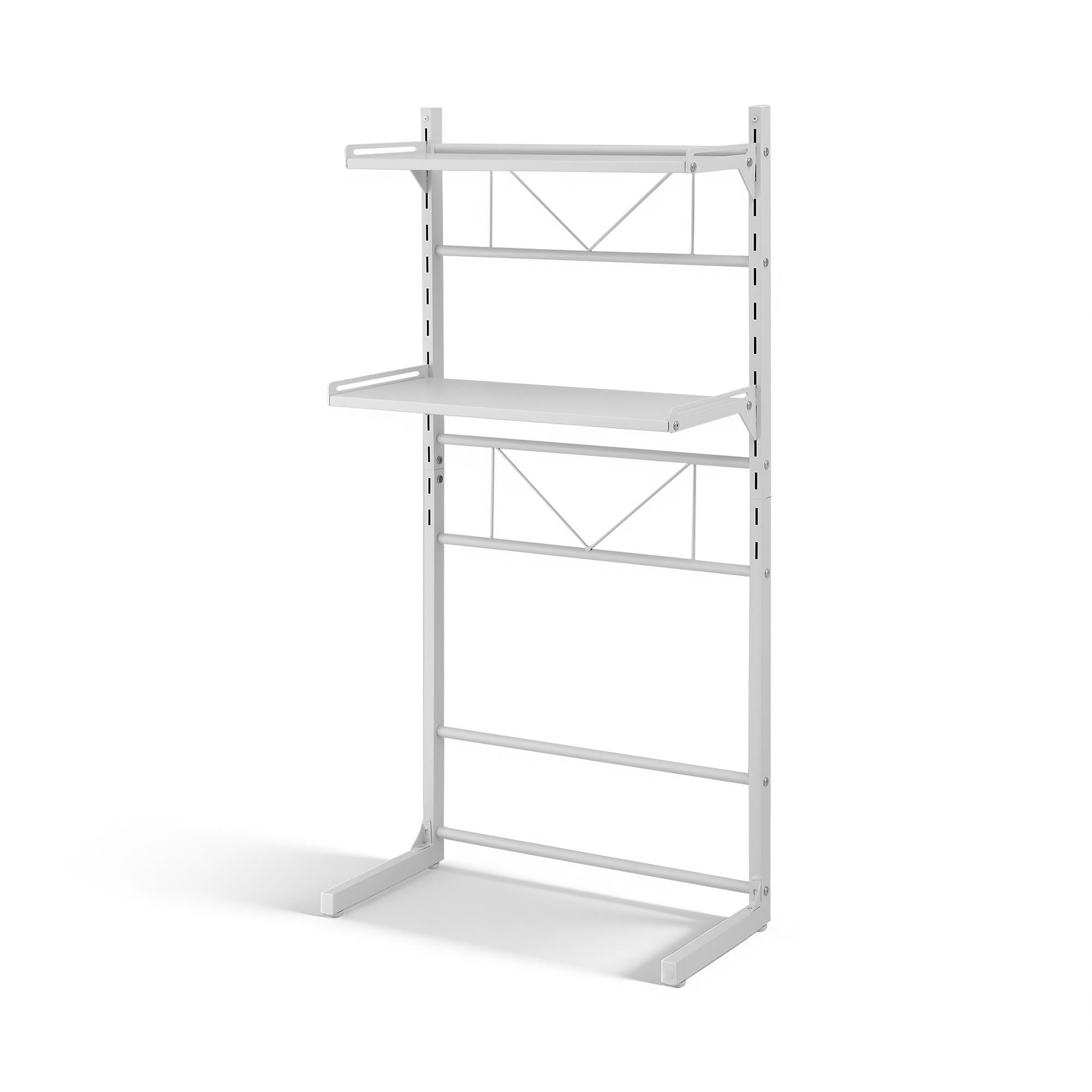 Artiss Over Toilet Bathroom Storage Shelf Rack Over Toilet 2 Tier - Image 1