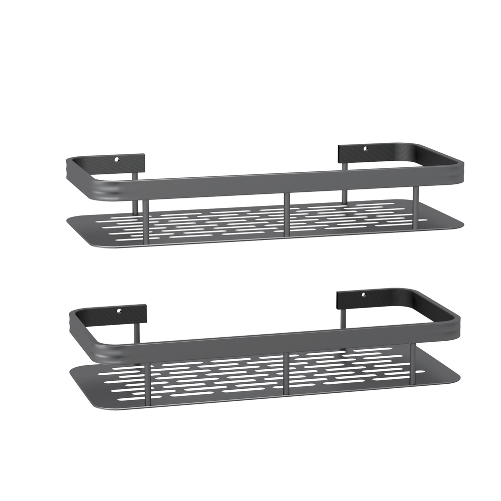 Cefito 2 Packs Bathroom Shelf Storage Rack - Image 1