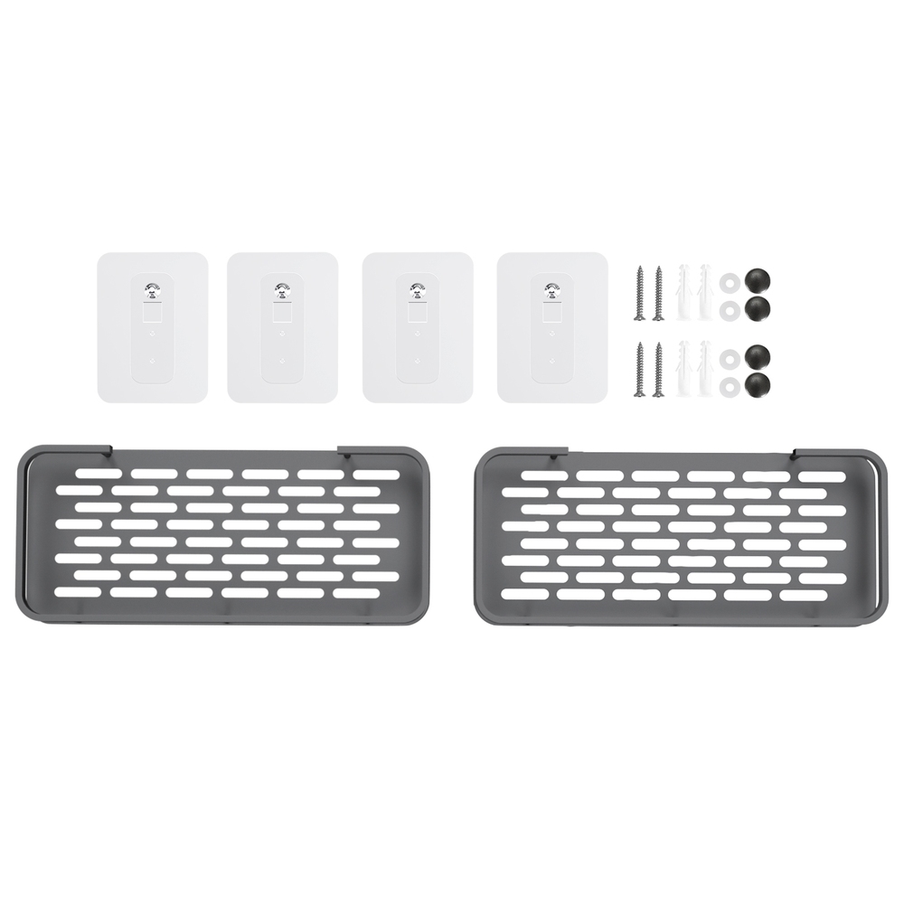 Cefito 2 Packs Bathroom Shelf Storage Rack - Image 3
