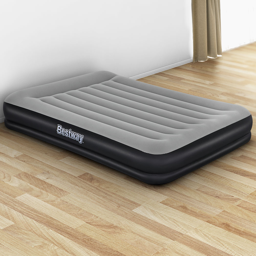 Bestway Air Bed Beds Mattress Premium Inflatable Built-in Pump Queen Size - Image 8