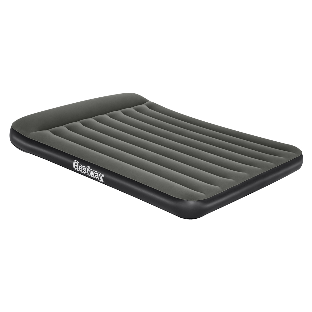 Bestway Air Mattress Queen Inflatable Bed 30cm Airbed Grey - Image 1