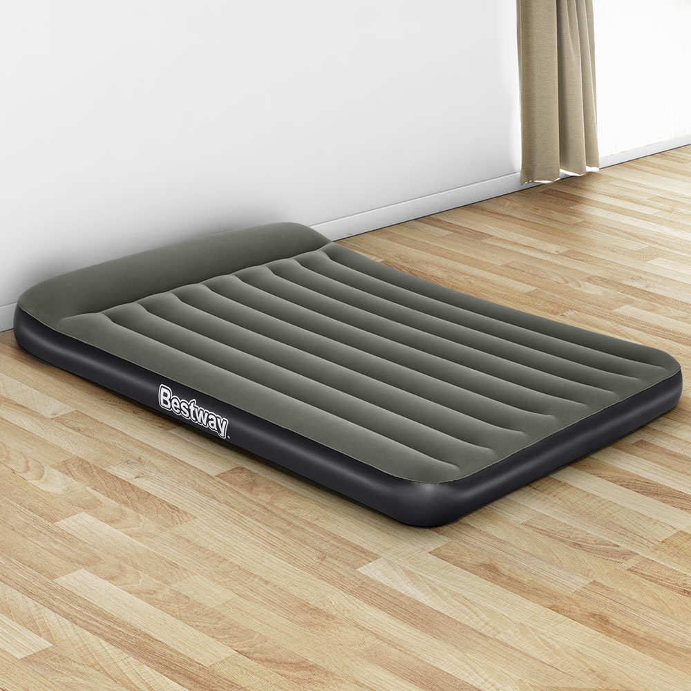 Bestway Air Mattress Queen Inflatable Bed 30cm Airbed Grey - Image 7