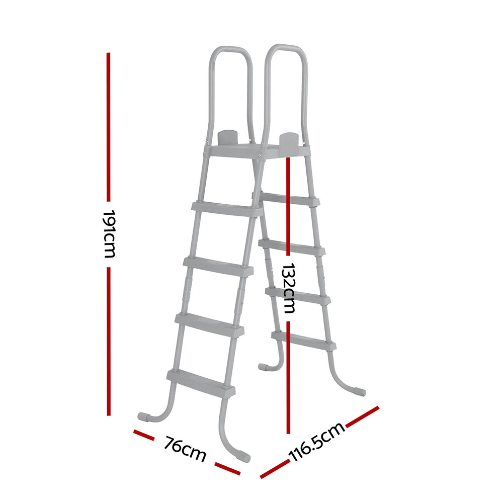 Bestway Above Ground Pool Ladder with Removable Steps - Image 2