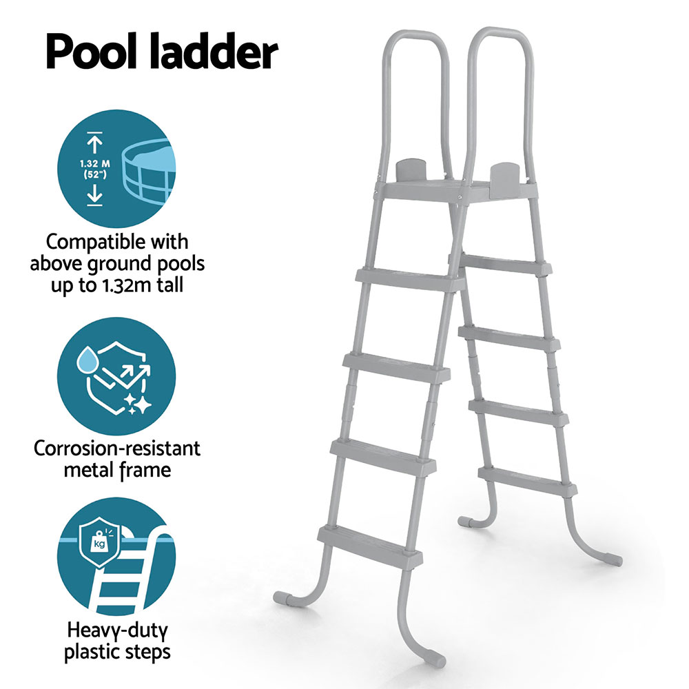 Bestway Above Ground Pool Ladder with Removable Steps - Image 5