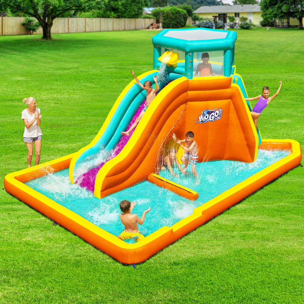 Bestway Water Slide Park 565x373x265cm Kids Swimming Pool Inflatable Play Centre - Image 8