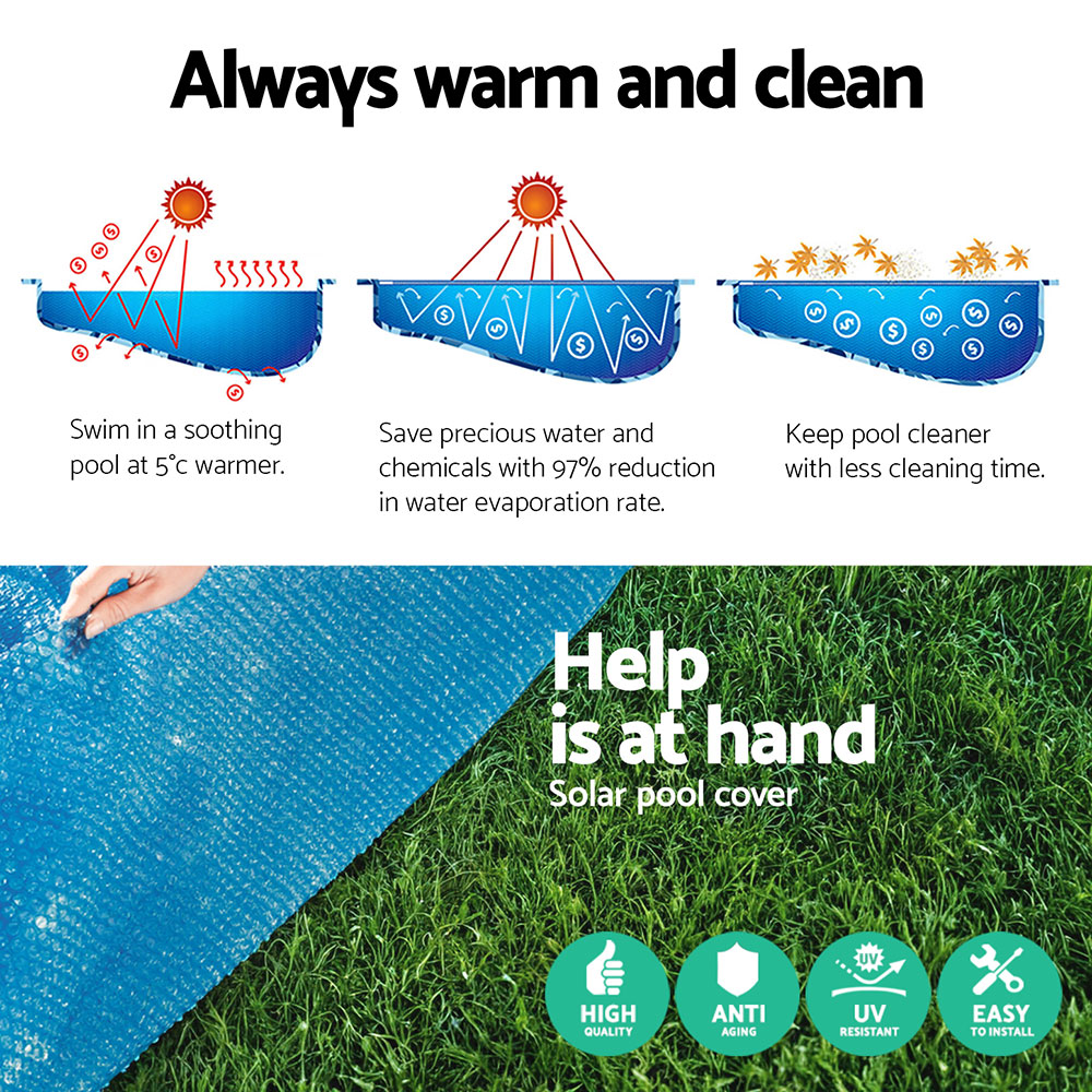 Bestway Pool Cover Solar Fits 4.17m Round Above Ground Swimming Pool Blanket - Image 6