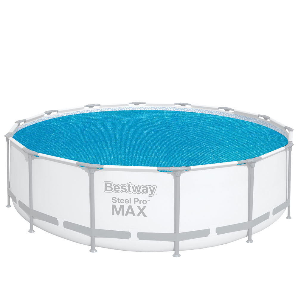 Bestway Pool Cover Solar Fits 4.17m Round Above Ground Swimming Pool Blanket - Image 7