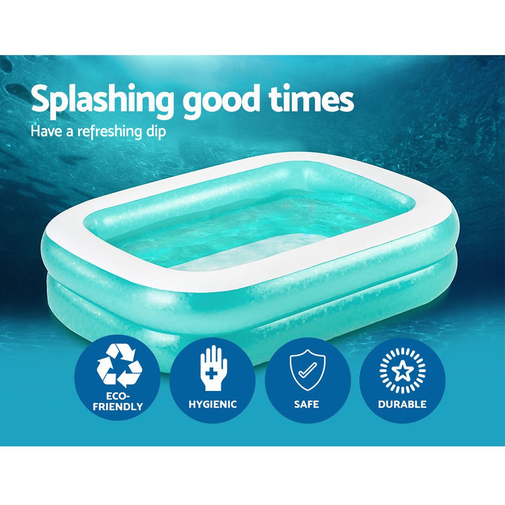 Bestway Kids Pool 200x146x48cm Inflatable Above Ground Swimming Pools 450L - Image 4