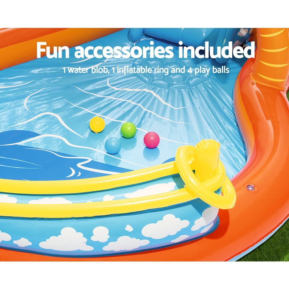 Bestway Kids Pool 265x265x104cm Inflatable Above Ground Swimming Play Pools 208L - Image 6