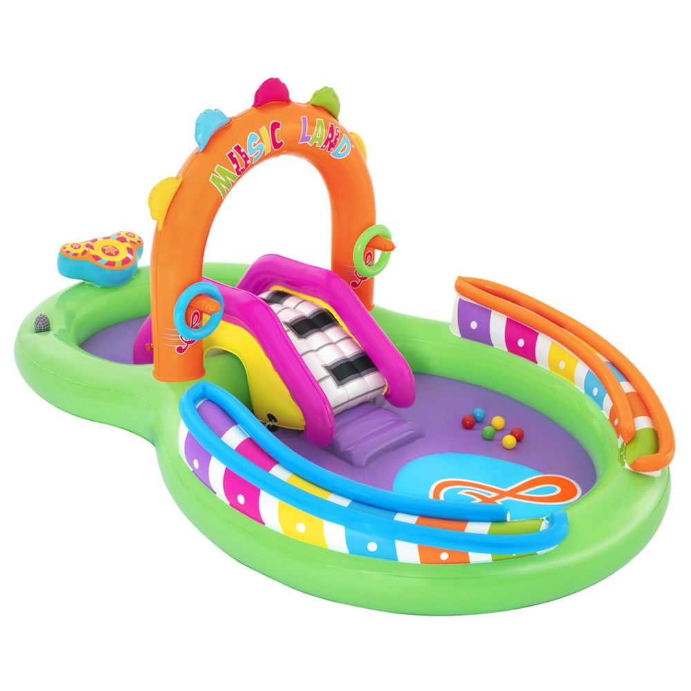 Bestway Kids Pool 295x190x137cm Inflatable Above Ground Swimming Play Pools 349L - Image 1