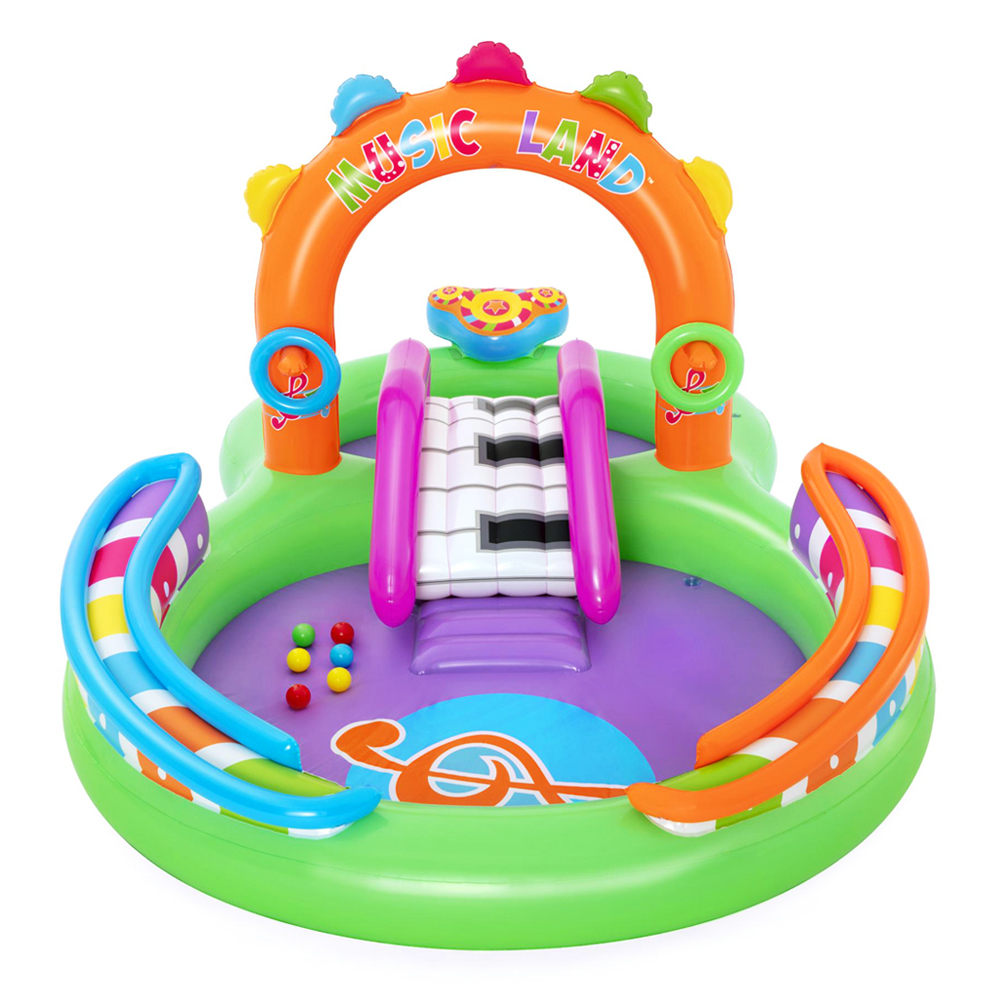 Bestway Kids Pool 295x190x137cm Inflatable Above Ground Swimming Play Pools 349L - Image 3