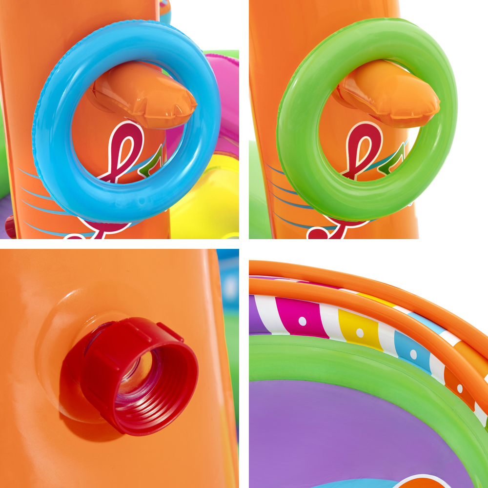 Bestway Kids Pool 295x190x137cm Inflatable Above Ground Swimming Play Pools 349L - Image 5