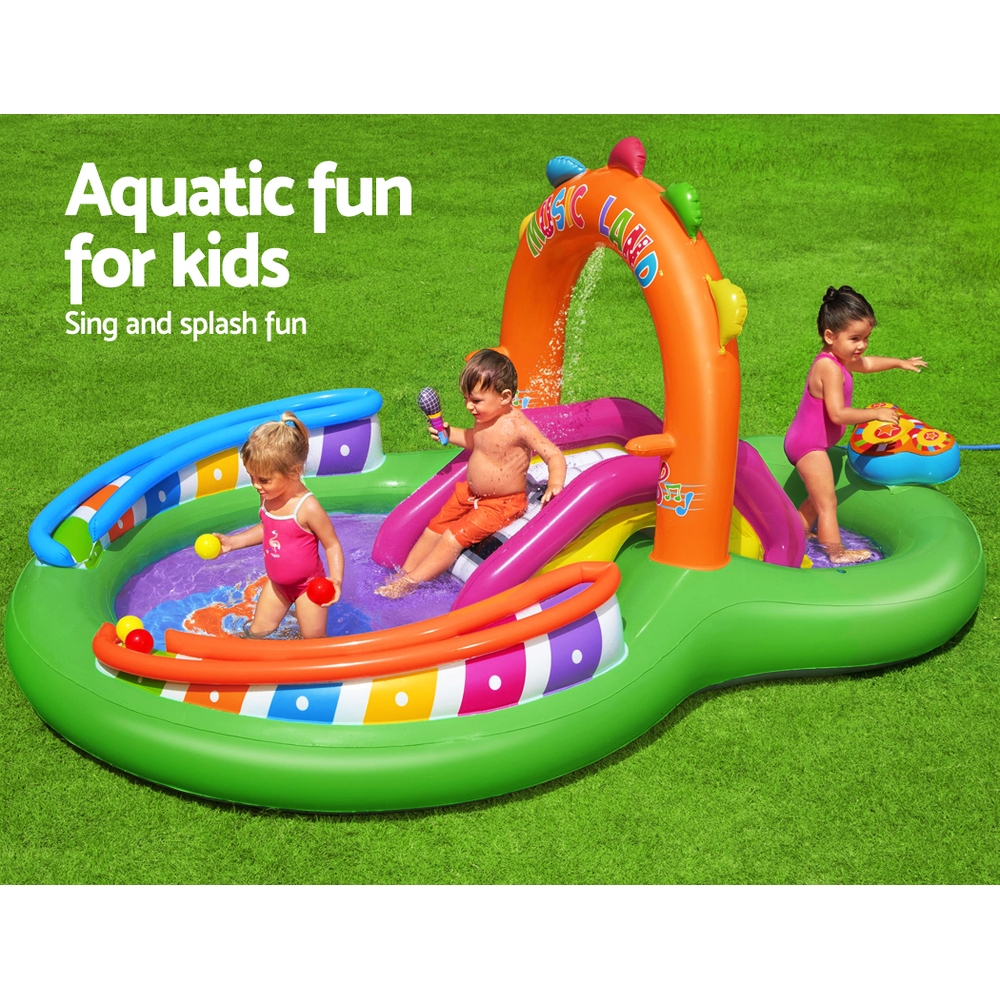 Bestway Kids Pool 295x190x137cm Inflatable Above Ground Swimming Play Pools 349L - Image 7