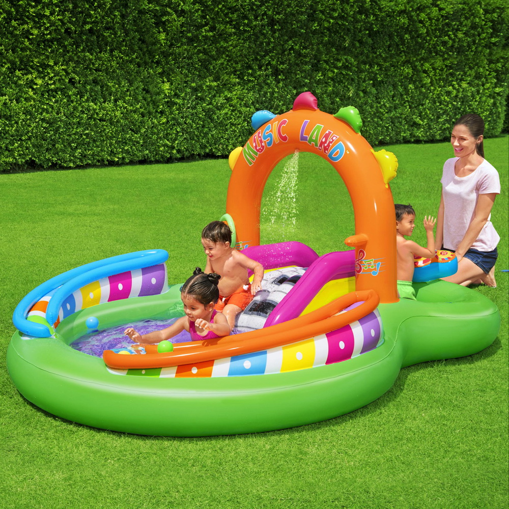 Bestway Kids Pool 295x190x137cm Inflatable Above Ground Swimming Play Pools 349L - Image 8