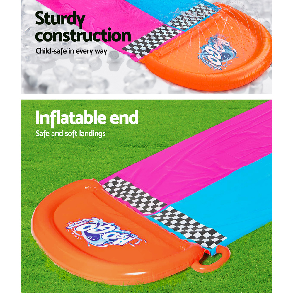 Bestway Water Slide Slip Kids 488cm Dual Slides Splash Pad - Image 5